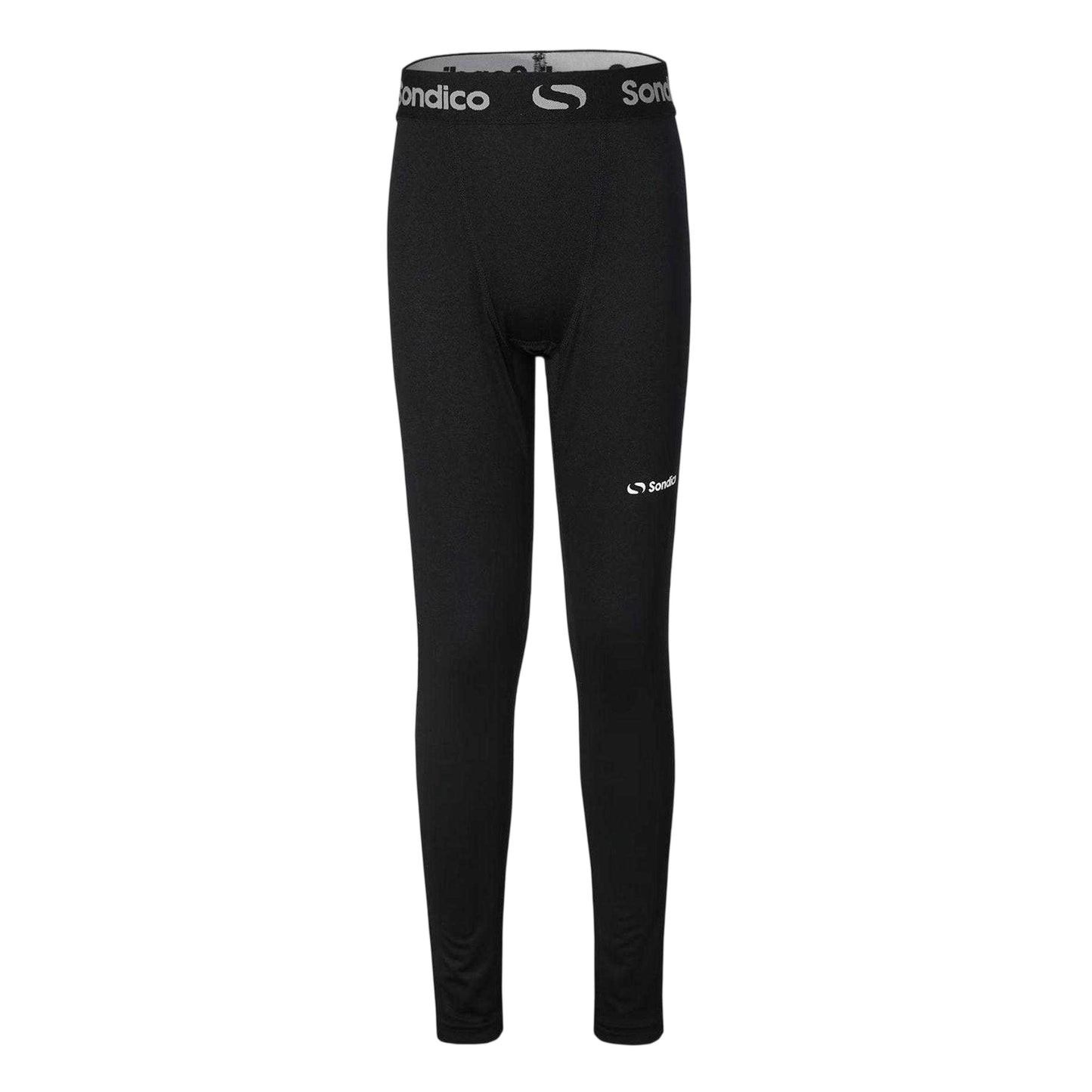 Black - Side - Sondico Childrens-Kids Bundle Base Layer Set