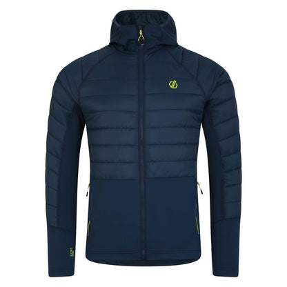 Blue - Front - Dare 2B Mens Descending Hybrid Jacket