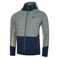 Green-Blue - Side - Dare 2B Mens Descending Hybrid Jacket