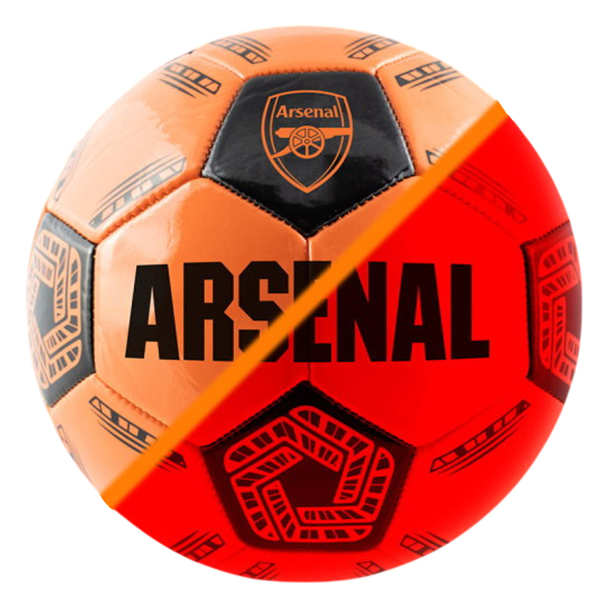 Orange-Black - Side - Arsenal FC Light Up Football