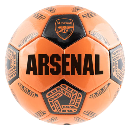 Orange-Black - Front - Arsenal FC Light Up Football