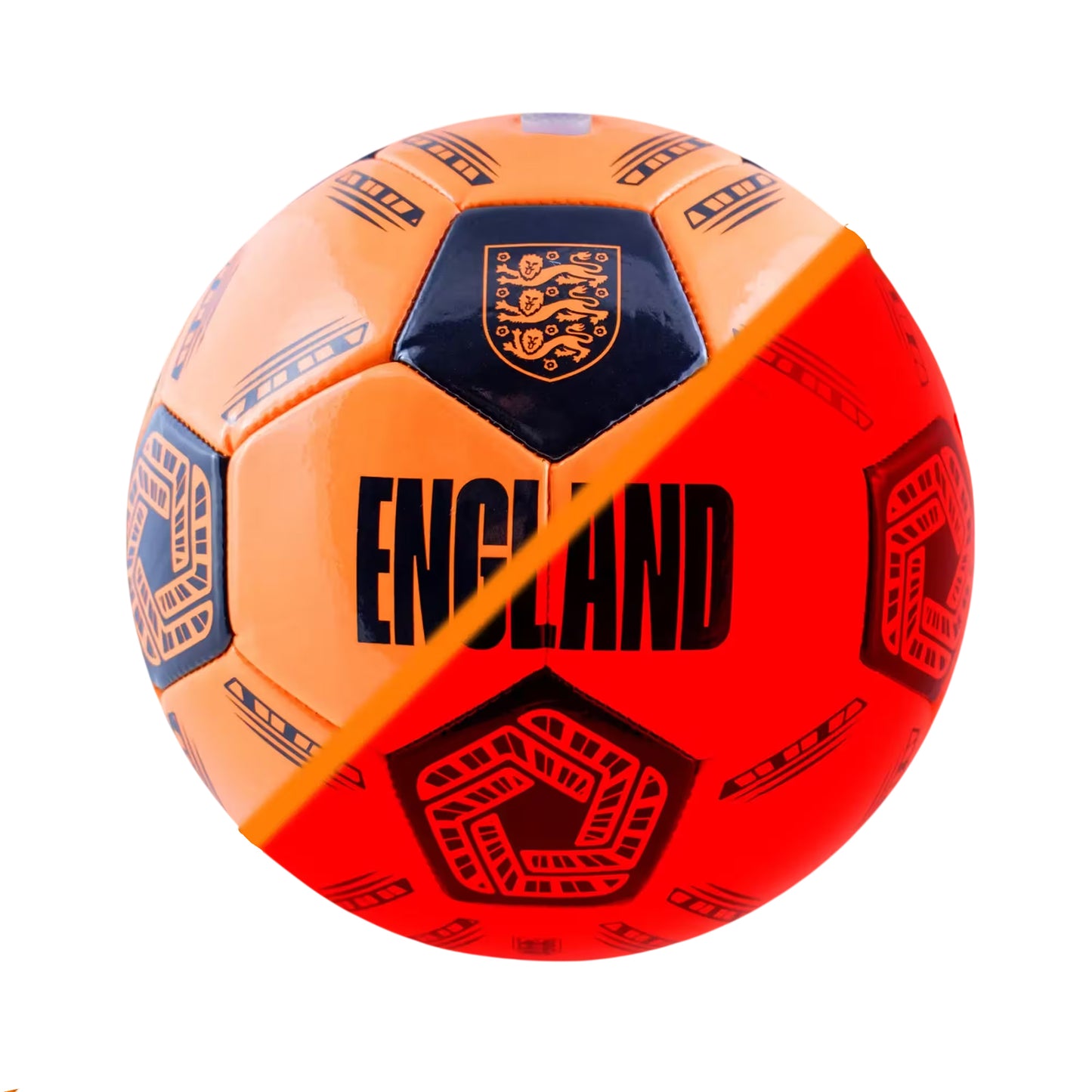 Orange-Black - Side - England FA Light Up Football