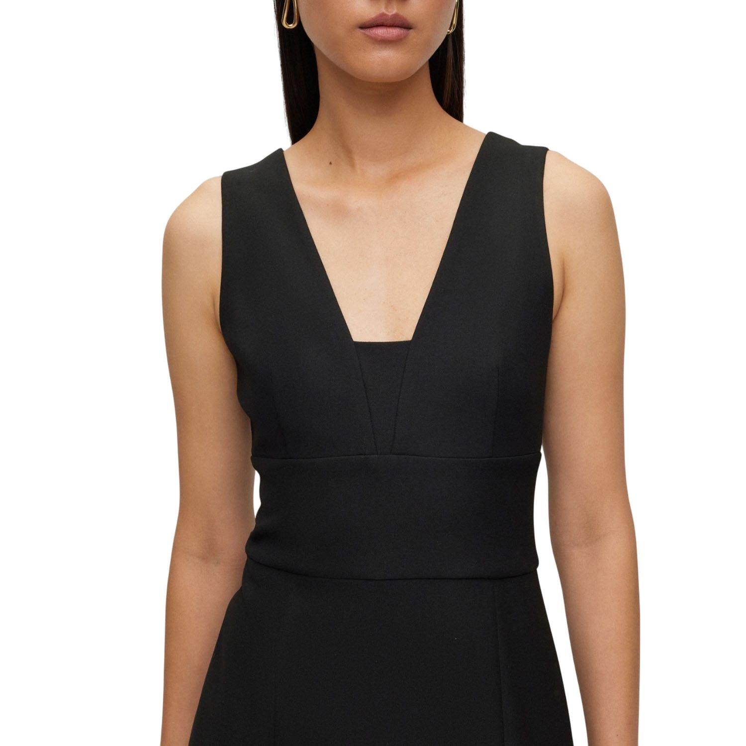 Black - Side - Boss Womens-Ladies Datuxa Dress