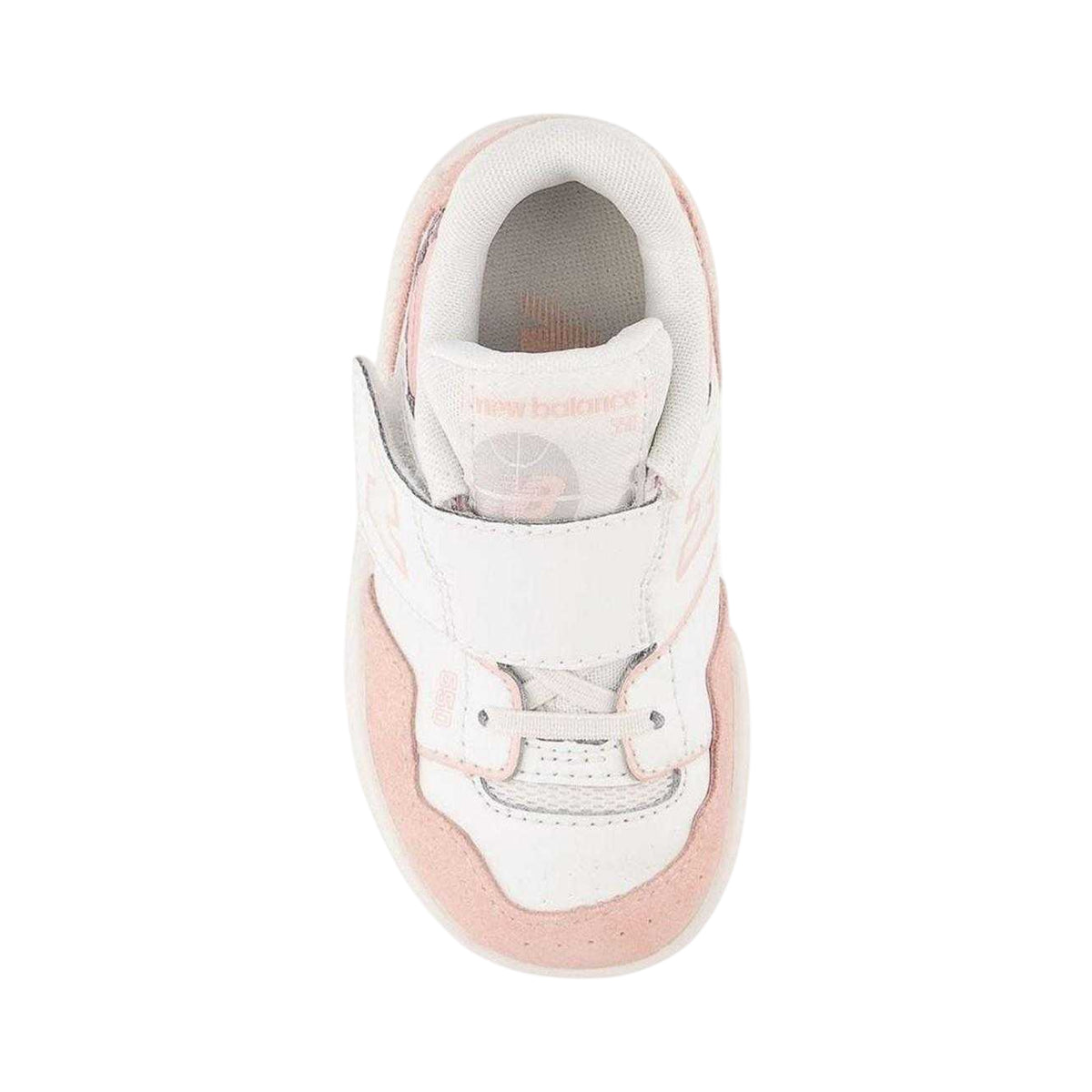 White - Side - New Balance Childrens-Kids 550 Trainers