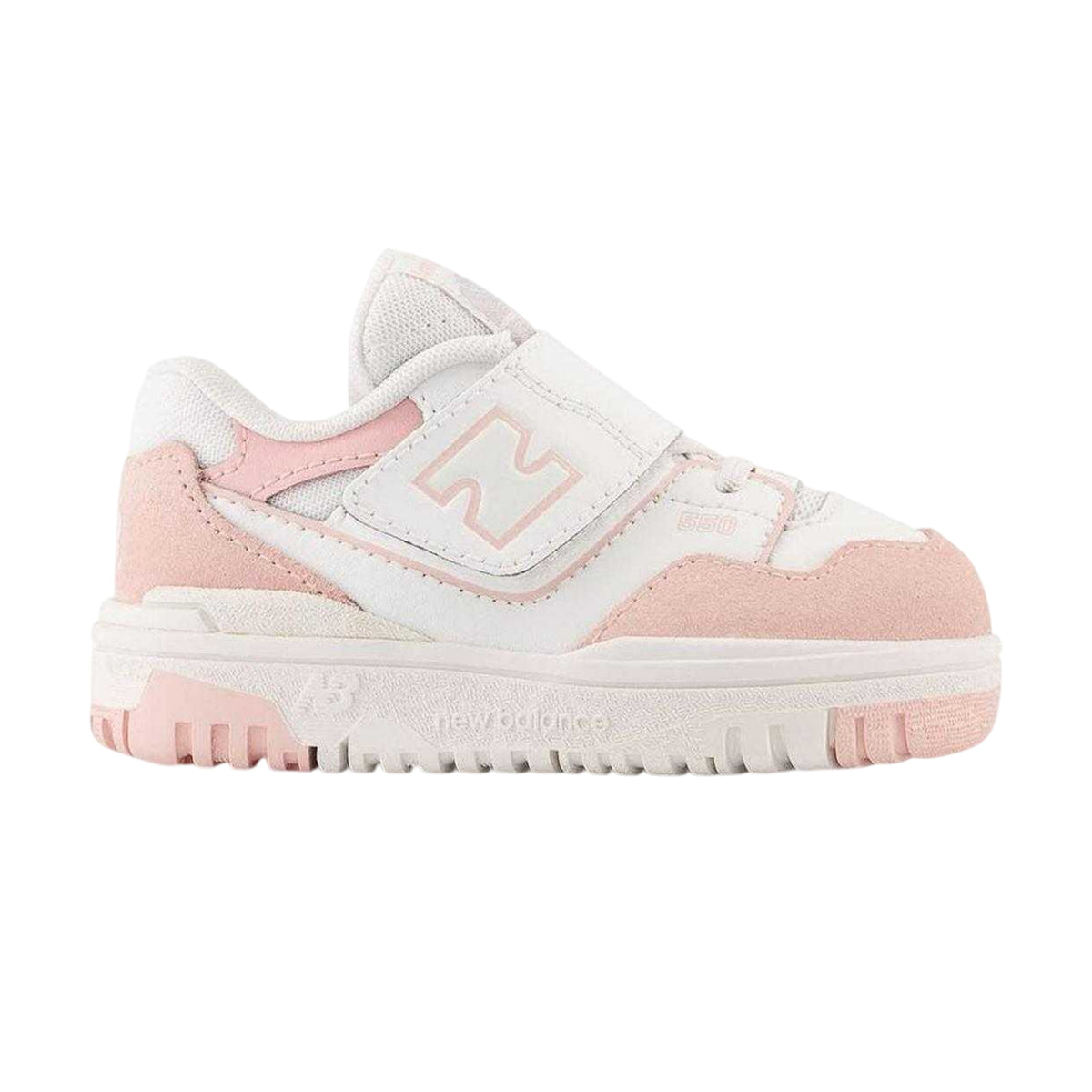 White - Front - New Balance Childrens-Kids 550 Trainers