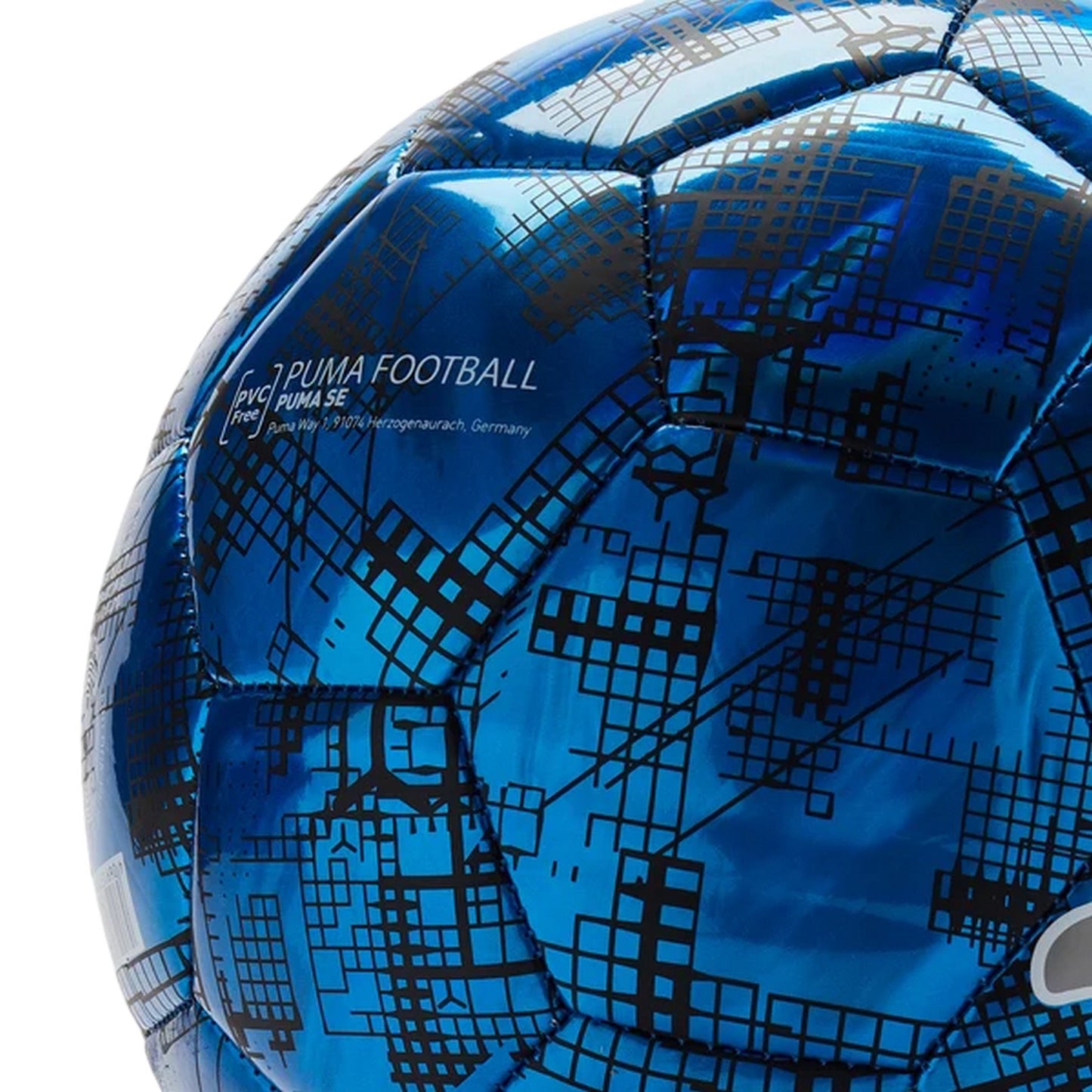 Blue-Black-Grey - Side - Puma Cup Graphic Football