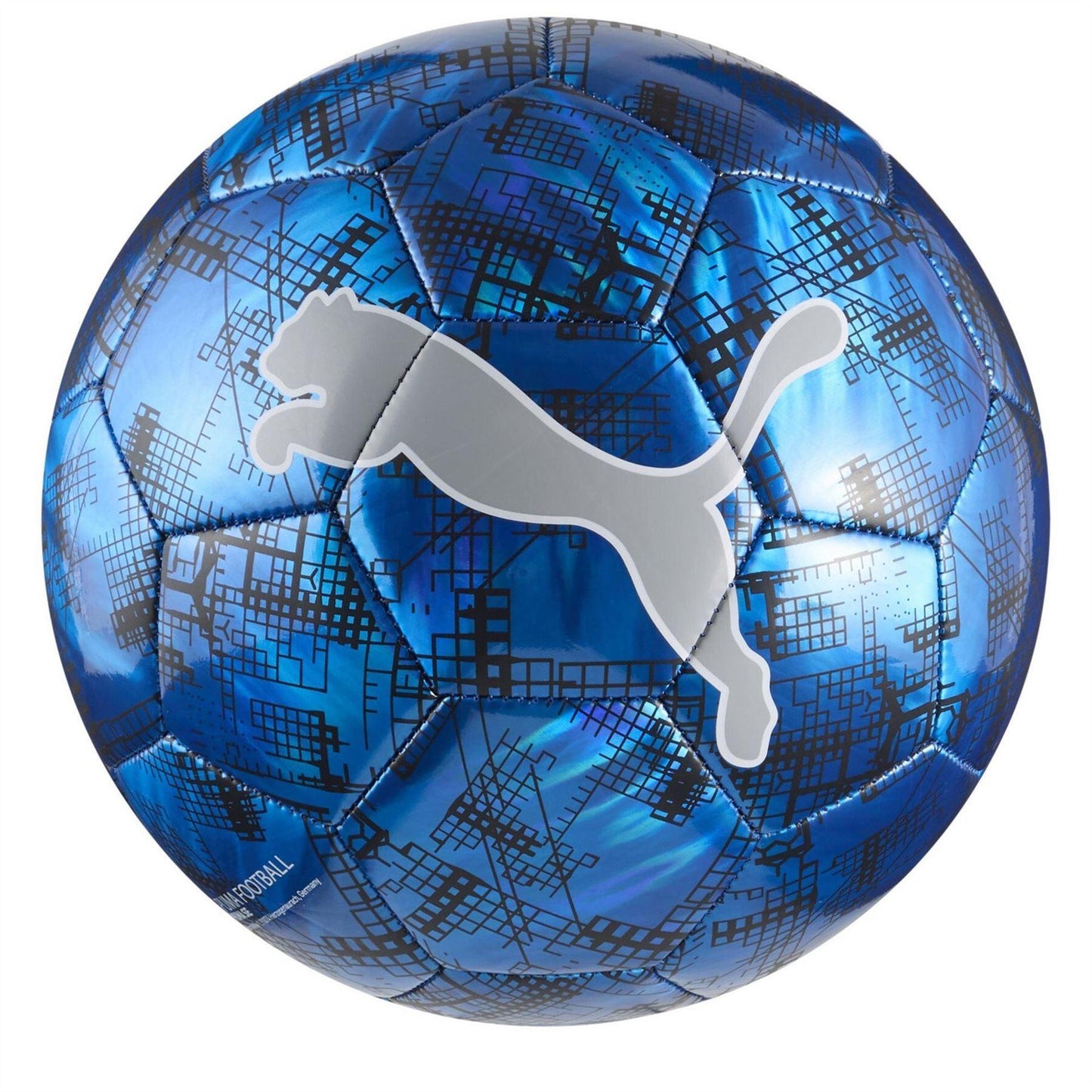 Blue-Black-Grey - Front - Puma Cup Graphic Football