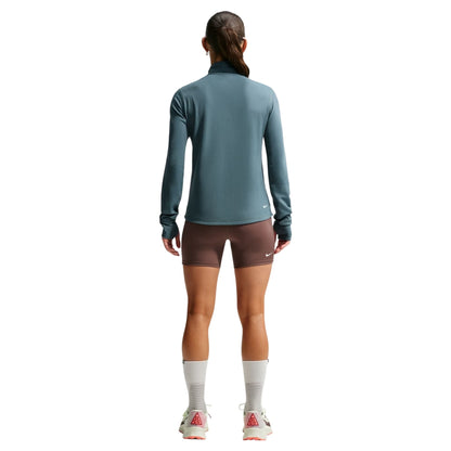 Slate-White - Back - Nike Womens-Ladies ACG Long-Sleeved Base Layer Top
