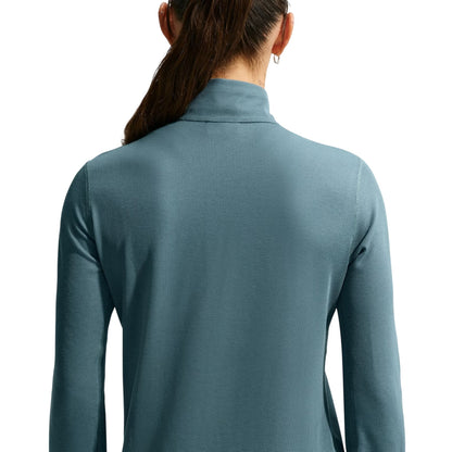 Slate-White - Side - Nike Womens-Ladies ACG Long-Sleeved Base Layer Top