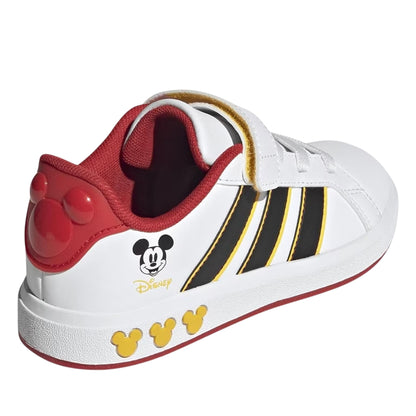 White - Back - Adidas Childrens-Kids Mickey Mouse Mickey Mouse Trainers