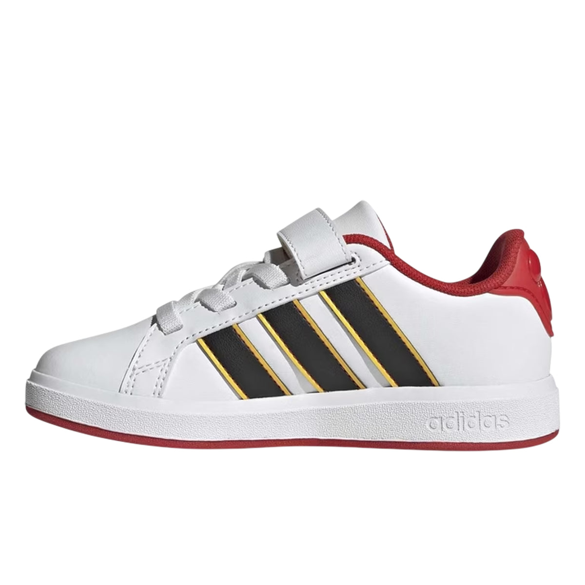 White - Side - Adidas Childrens-Kids Mickey Mouse Mickey Mouse Trainers
