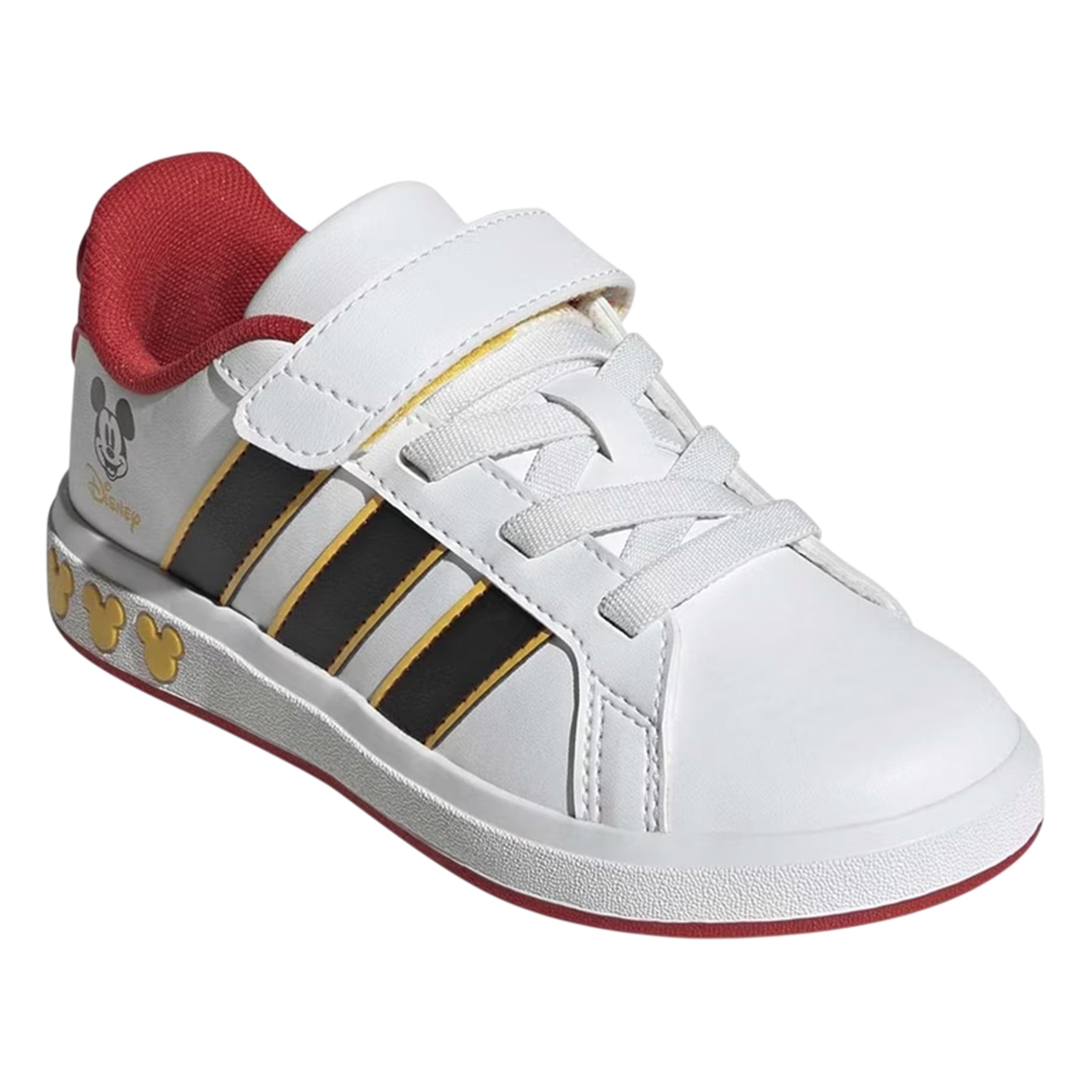 White - Pack Shot - Adidas Childrens-Kids Mickey Mouse Mickey Mouse Trainers