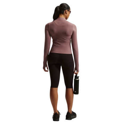 Tattoo-White - Back - Nike Womens-Ladies Zenvy Full Zip Base Layer Top