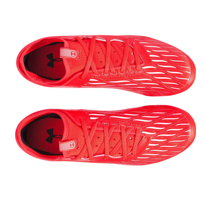 Red - Side - Under Armour Mens Magnetico Football Boots