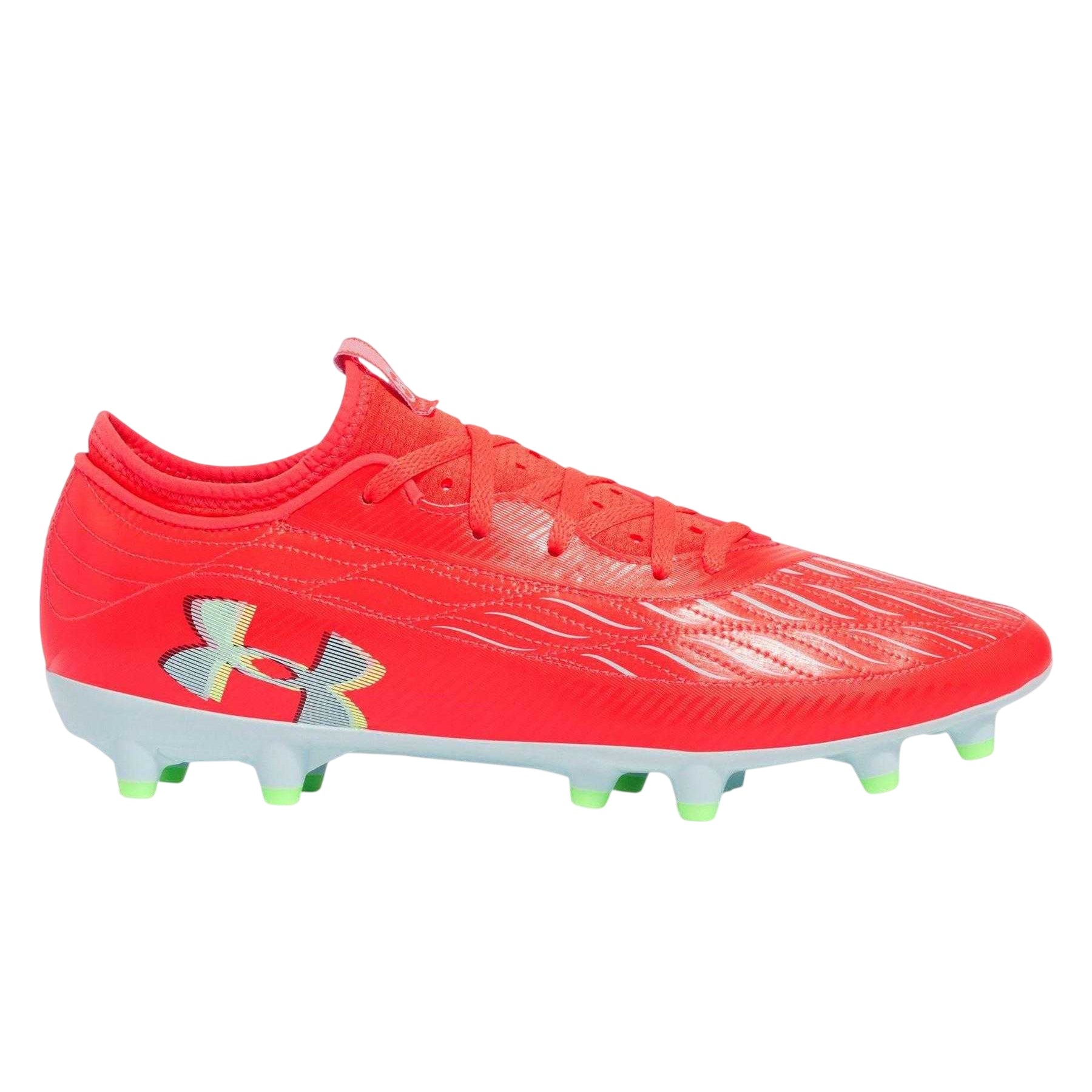 Red - Front - Under Armour Mens Magnetico Football Boots