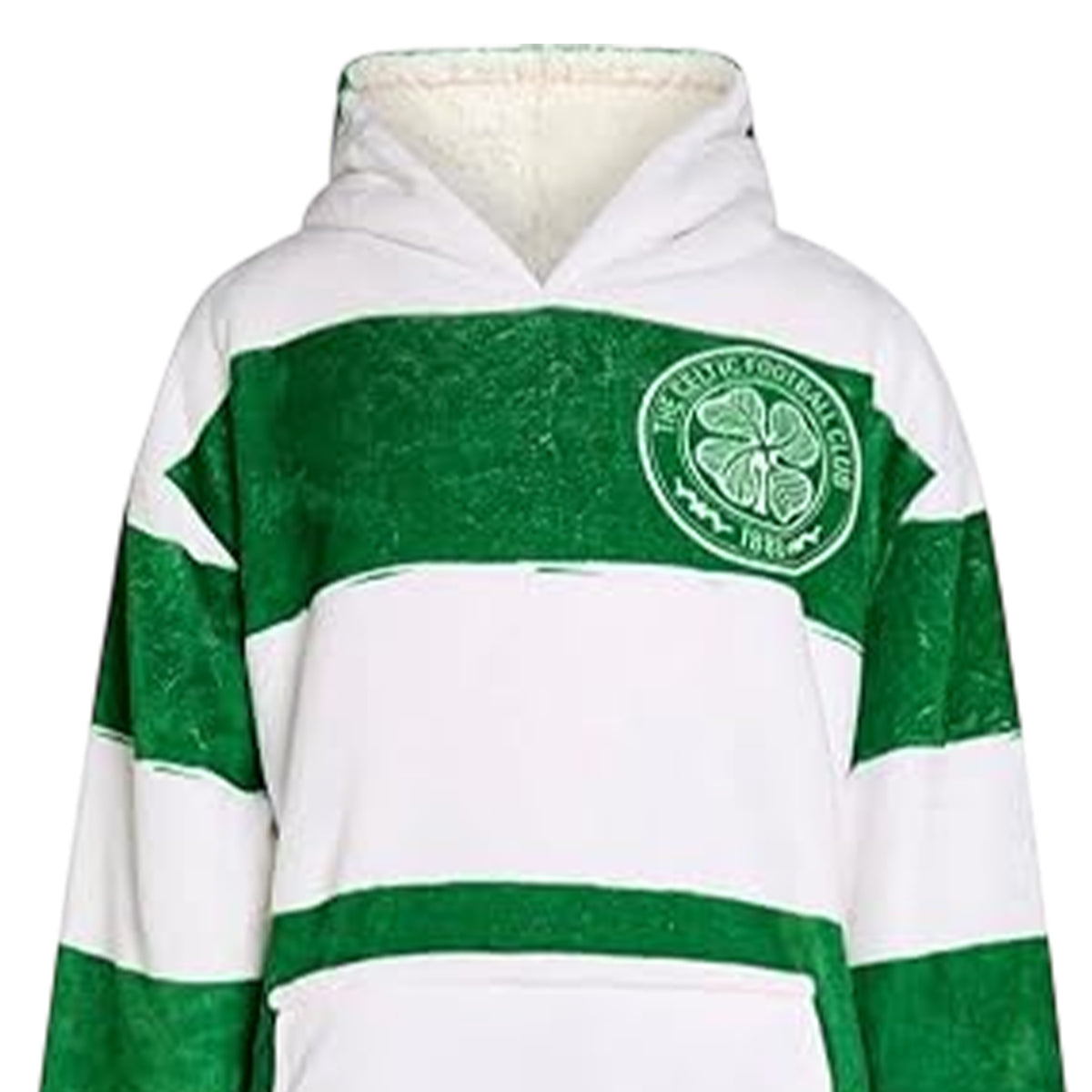 Celtic Green - Lifestyle - Celtic FC Childrens-Kids Oversized Hoodie Blanket