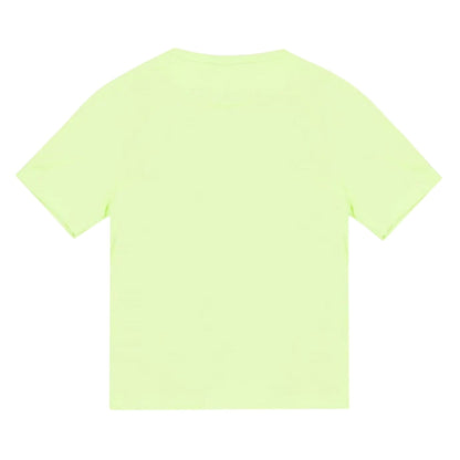 Light Lemon Twist - Back - Nike Childrens-Kids Big Logo T-Shirt