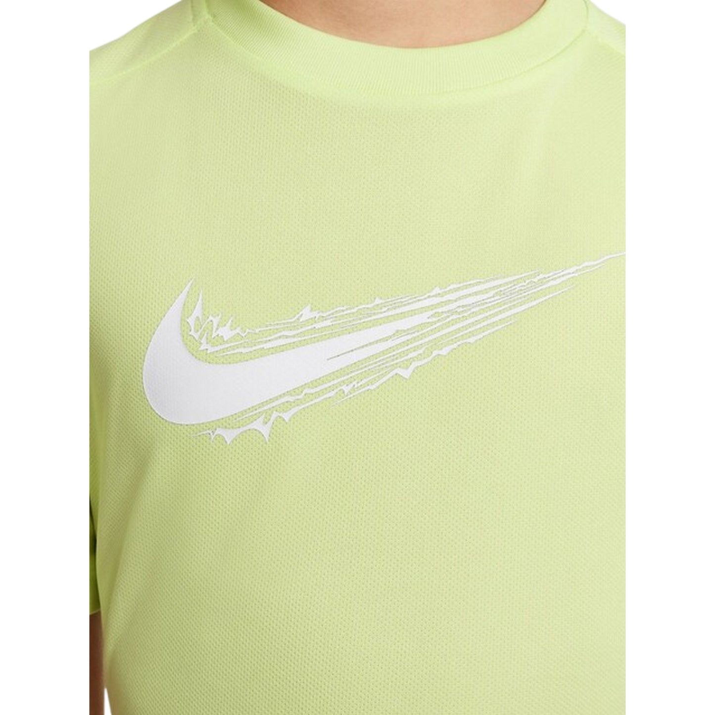 Light Lemon Twist - Lifestyle - Nike Childrens-Kids Big Logo T-Shirt