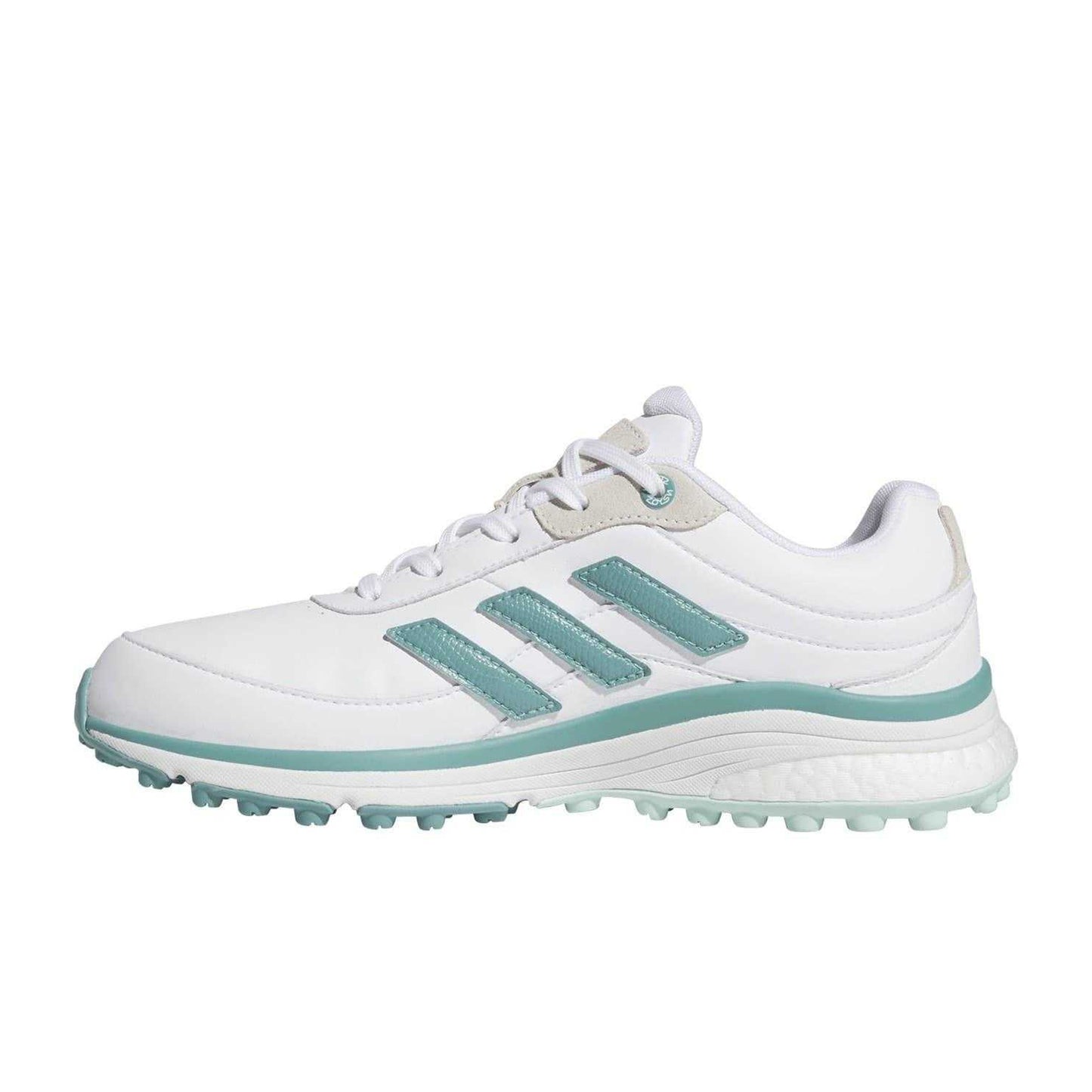 Off White - Side - Adidas Womens-Ladies Zoysia Leather Trainers