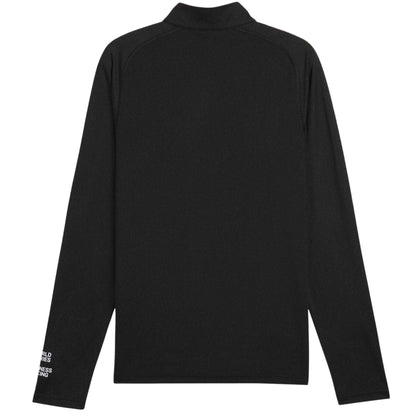 Black - Back - Puma Mens Hyrox Logo Printed Long-Sleeved Tank Top