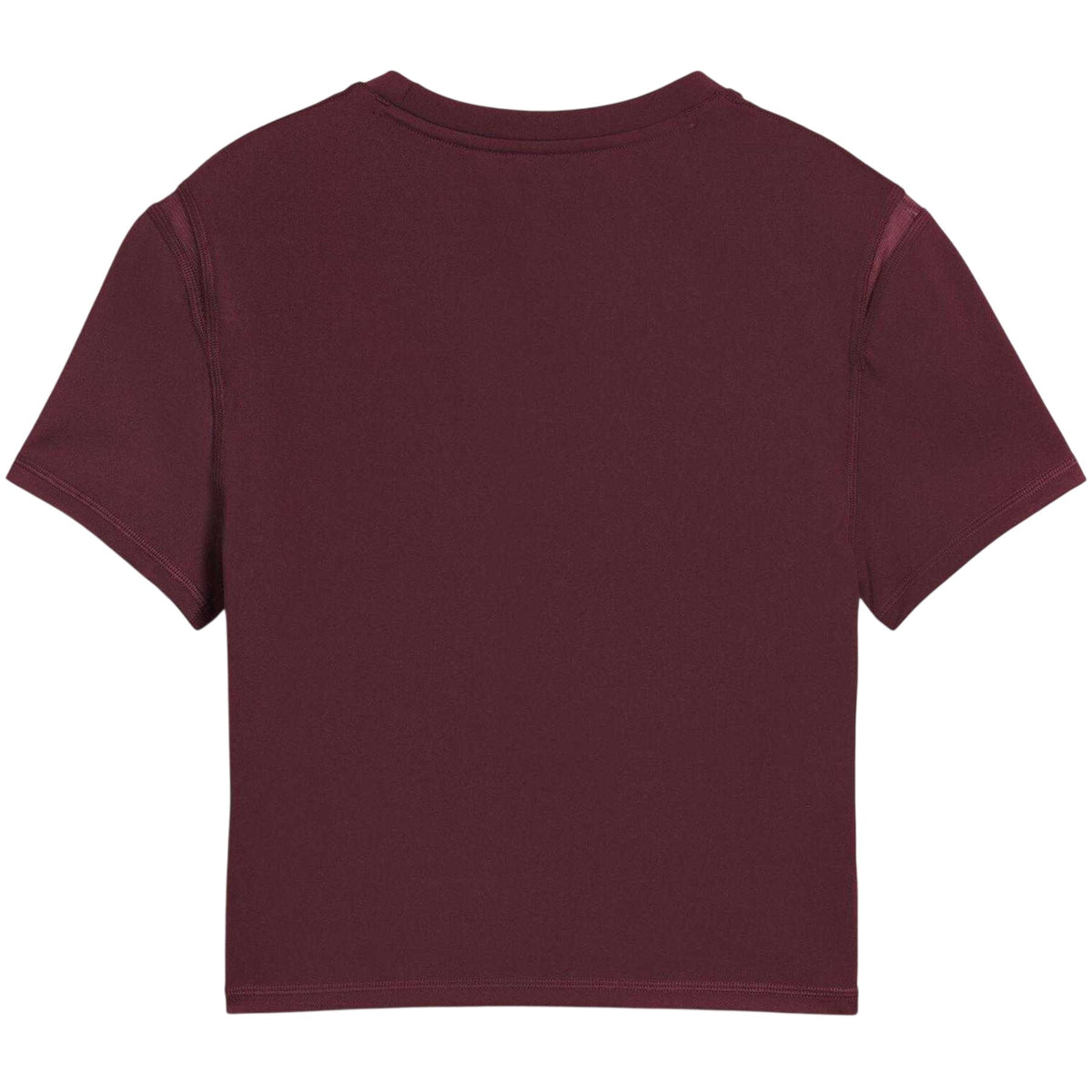 Ruby Red - Back - Puma Womens-Ladies Performance Short-Sleeved Gym Top