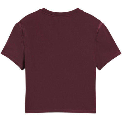 Ruby Red - Back - Puma Womens-Ladies Performance Short-Sleeved Gym Top