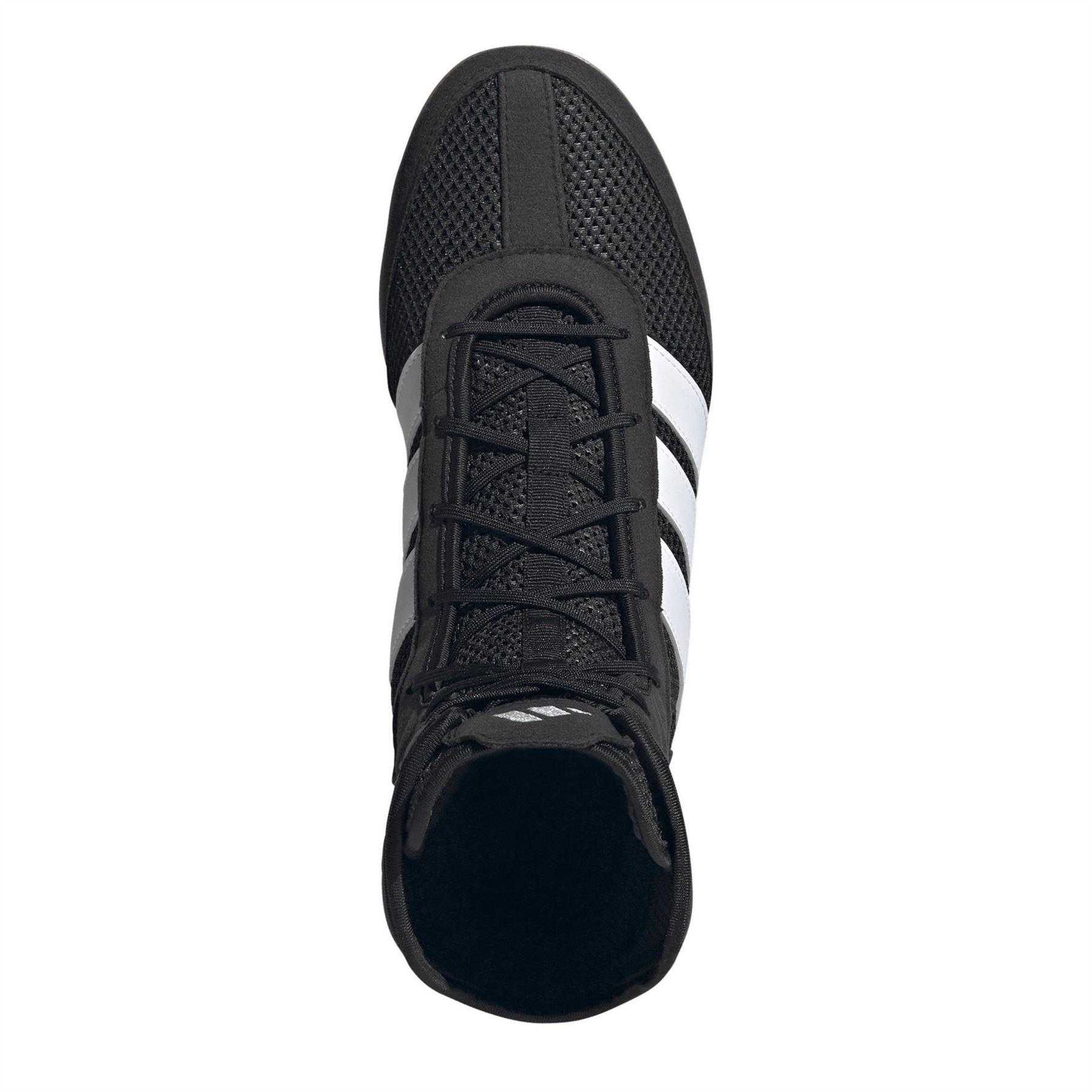 Black-White - Lifestyle - Adidas Mens Hog Wide Boxing Boots