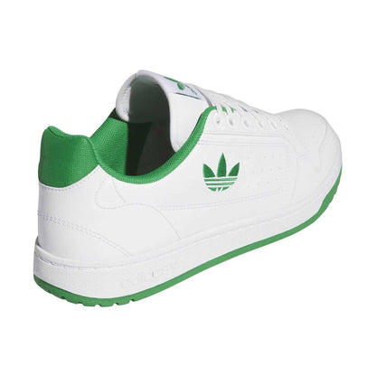 White - Back - Adidas Childrens-Kids Ny 90 Canvas Trainers