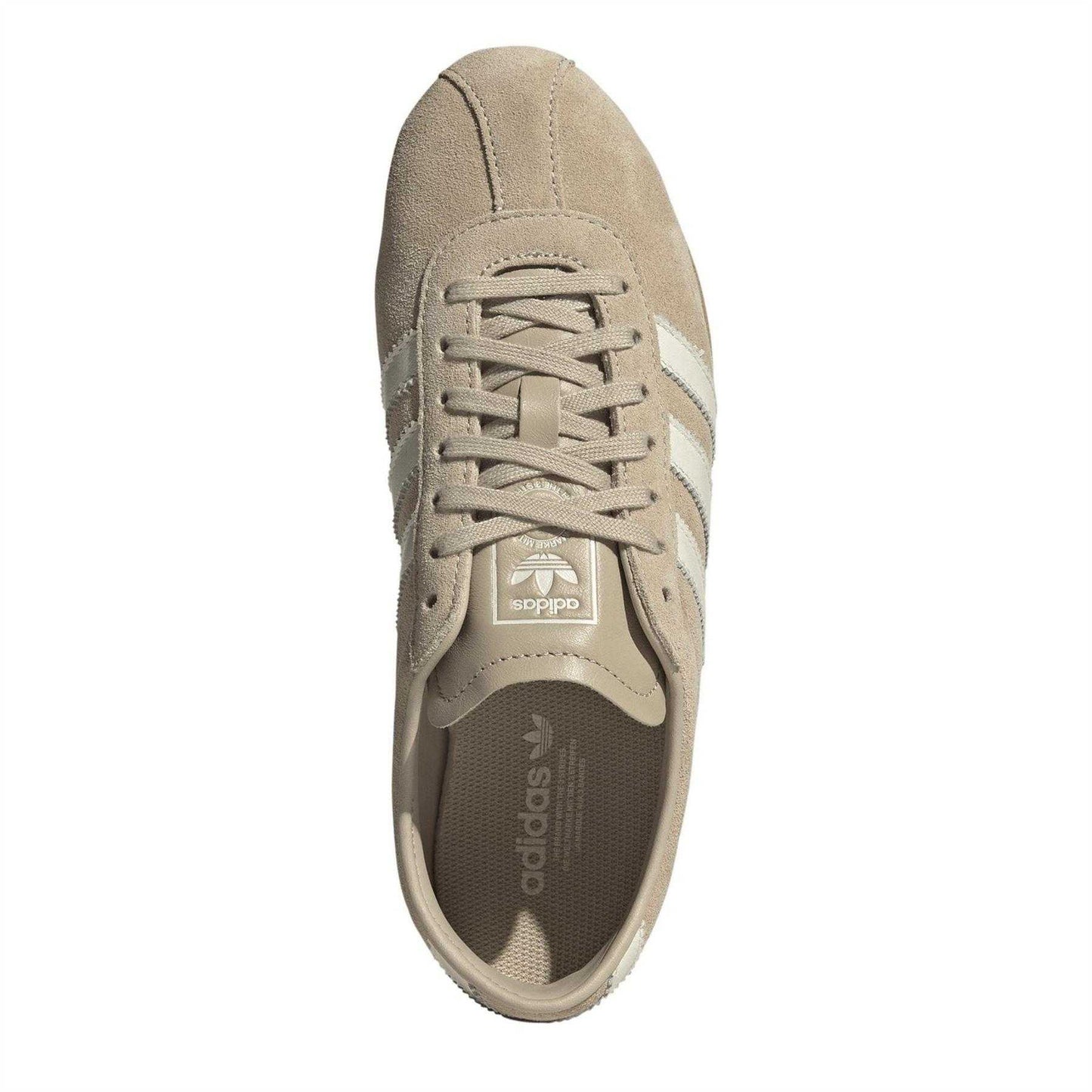 Light Stone-Khaki - Lifestyle - Adidas Womens-Ladies Suede Trainers