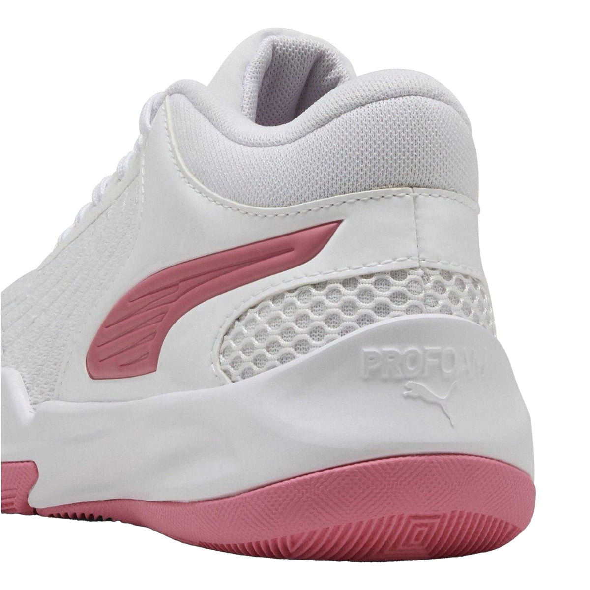 Magic Purple-Metallic - Back - Puma Childrens-Kids Court Pro 2 Basketball Trainers