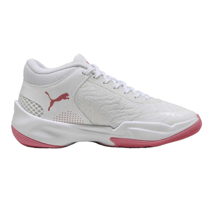 Magic Purple-Metallic - Front - Puma Childrens-Kids Court Pro 2 Basketball Trainers