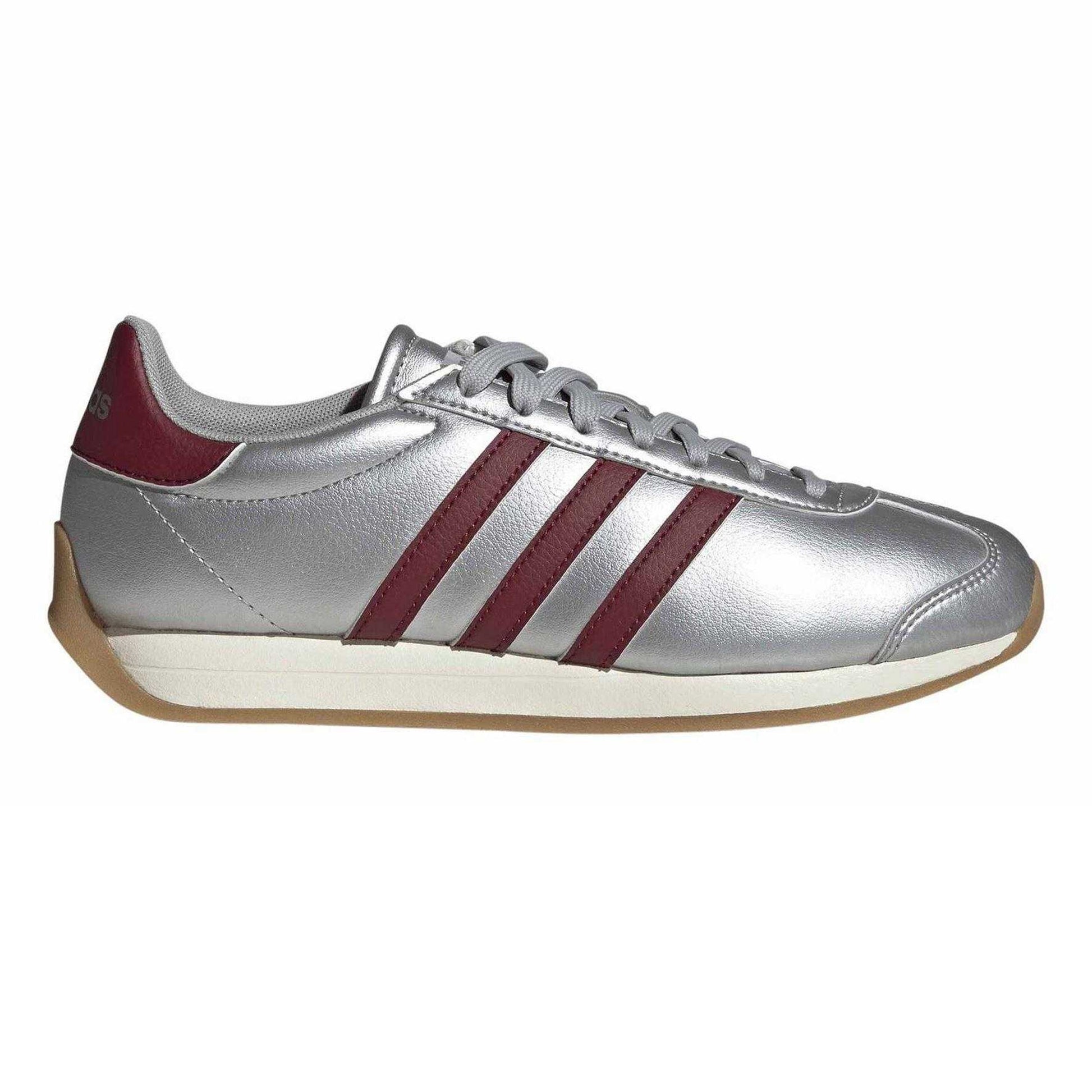 Metallic Silver - Front - Adidas Mens Runvista Trainers