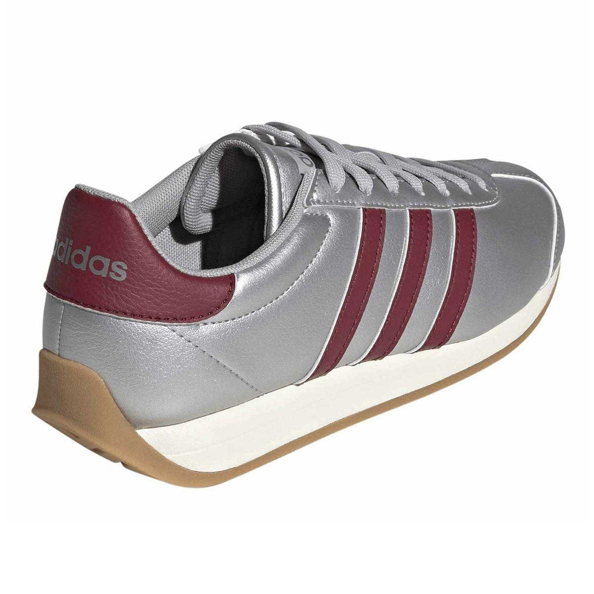 Metallic Silver - Back - Adidas Mens Runvista Trainers