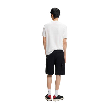 Natural - Back - Hugo Mens Dikerd Relaxed Fit T-Shirt