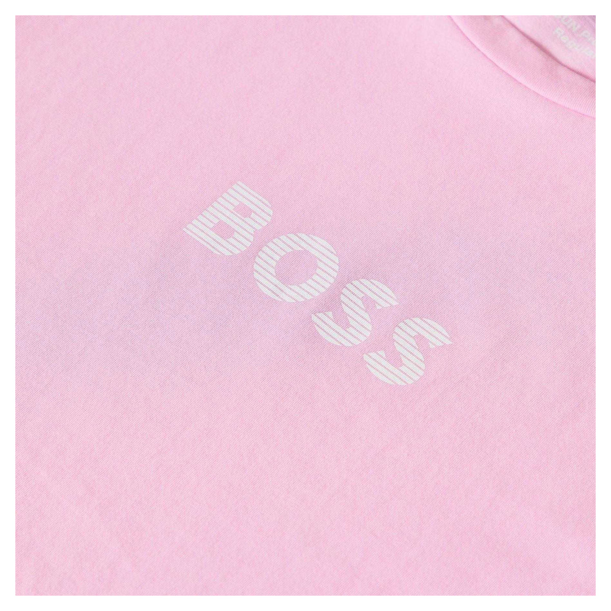 Light Pink - Side - Boss Mens Sailfish Logo T-Shirt