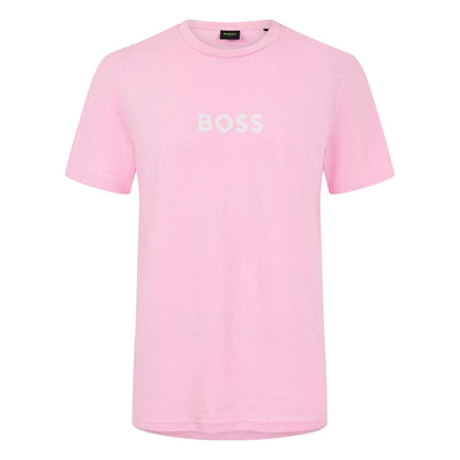 Light Pink - Front - Boss Mens Sailfish Logo T-Shirt