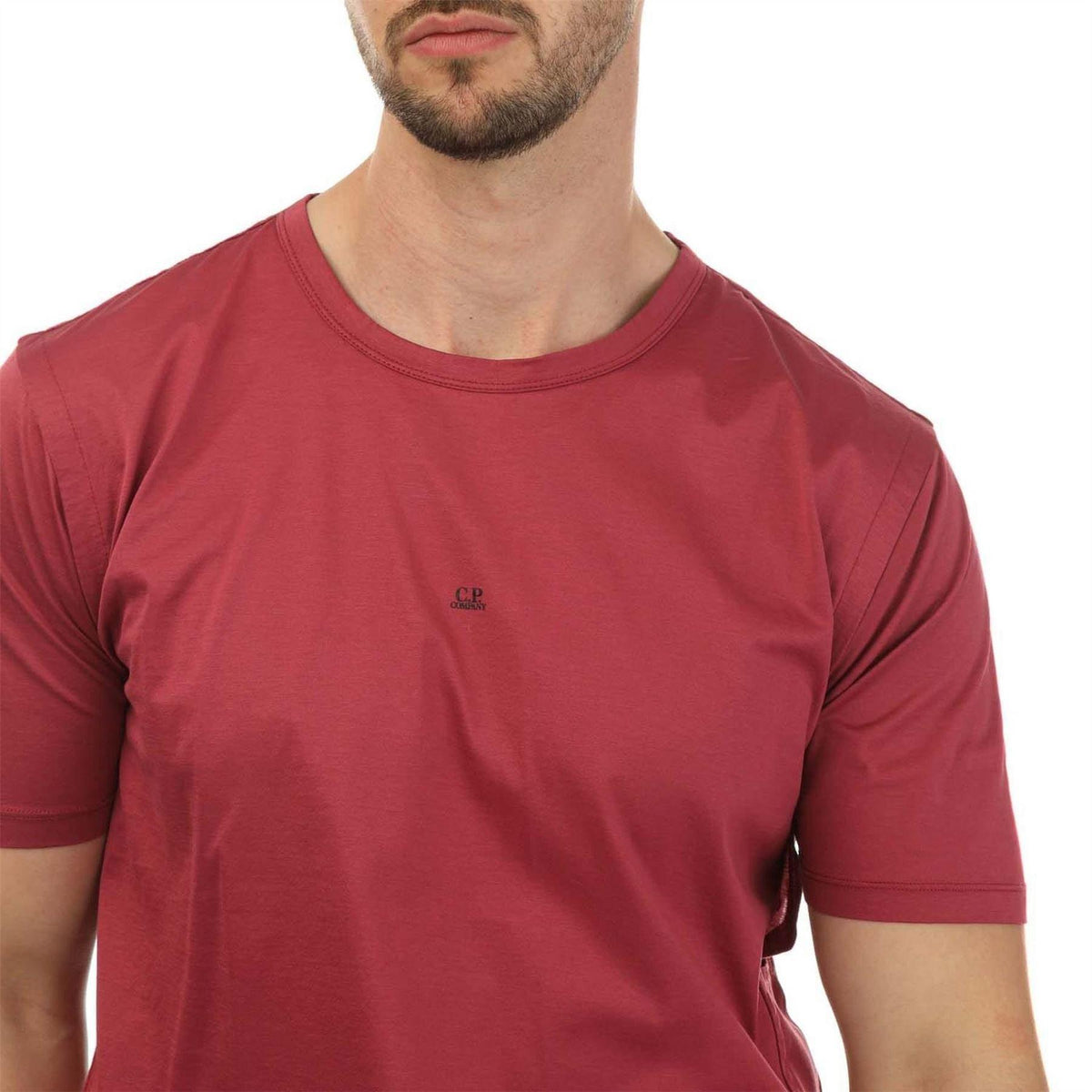 Pink - Side - C.P. Company Mens No Gravity T-Shirt
