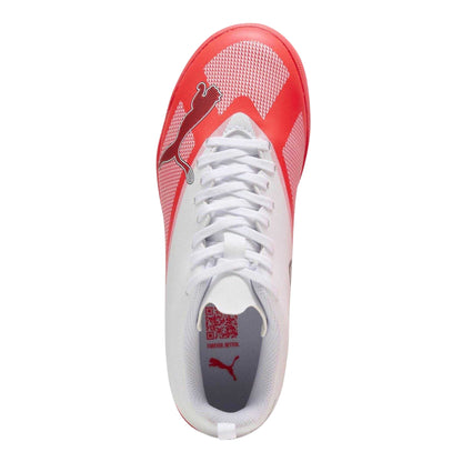 White-Red - Lifestyle - Puma Childrens-Kids Ultra Geometric Pattern Football Boots