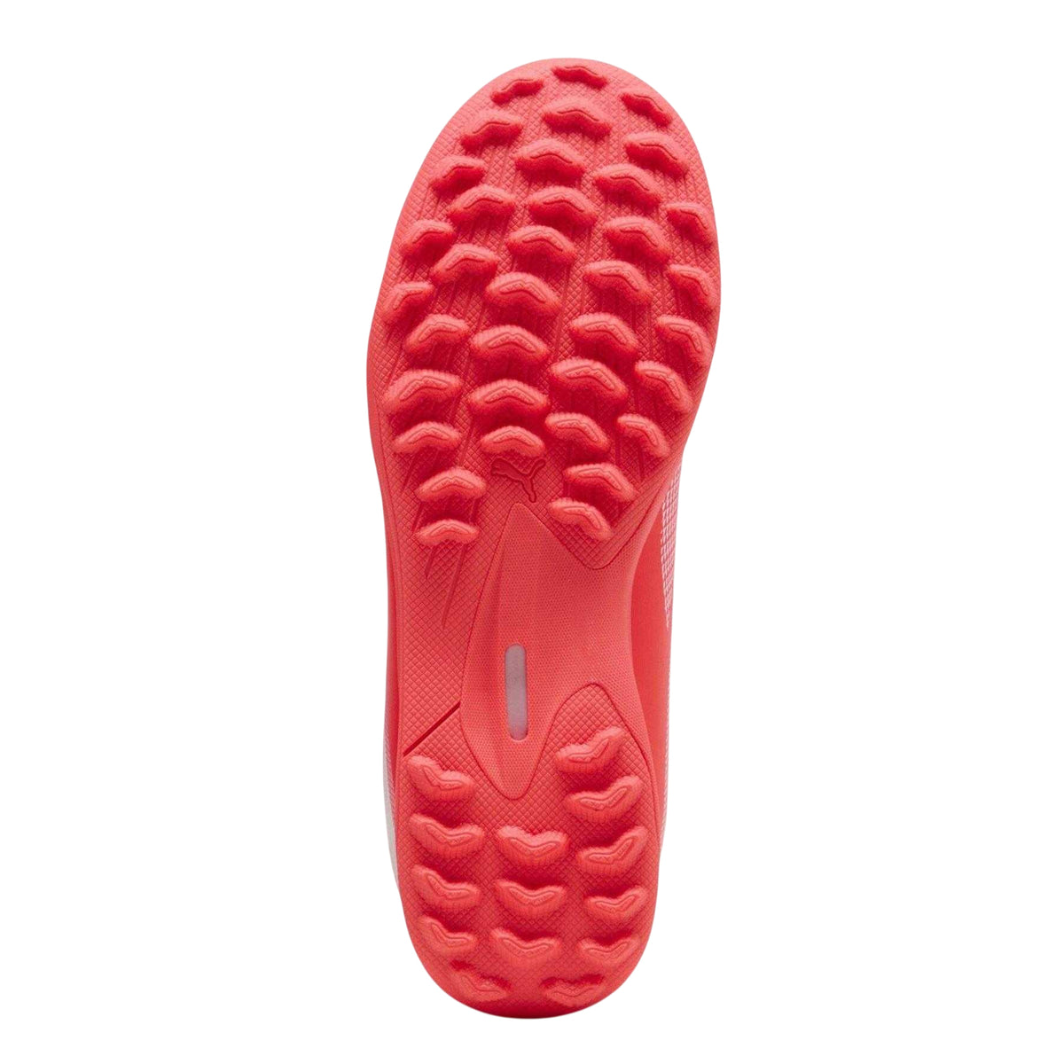 White-Red - Pack Shot - Puma Childrens-Kids Ultra Geometric Pattern Football Boots
