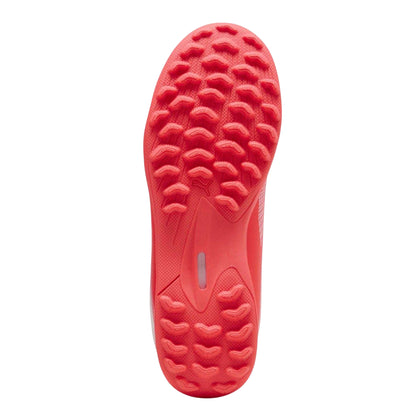 White-Red - Pack Shot - Puma Childrens-Kids Ultra Geometric Pattern Football Boots