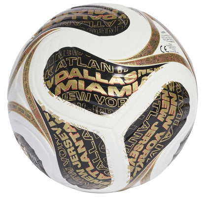 White-Gold - Back - Adidas Trionda 26 Mini Football