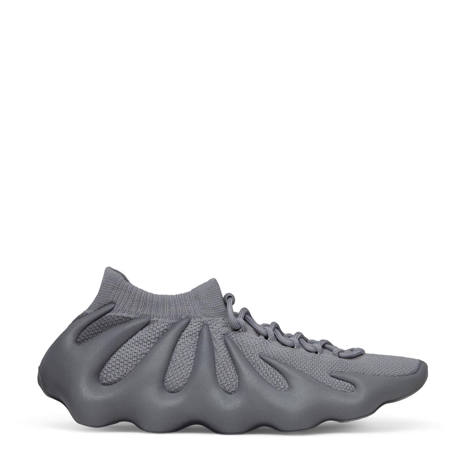Stone Grey - Front - Yeezy Mens 450 Trainers