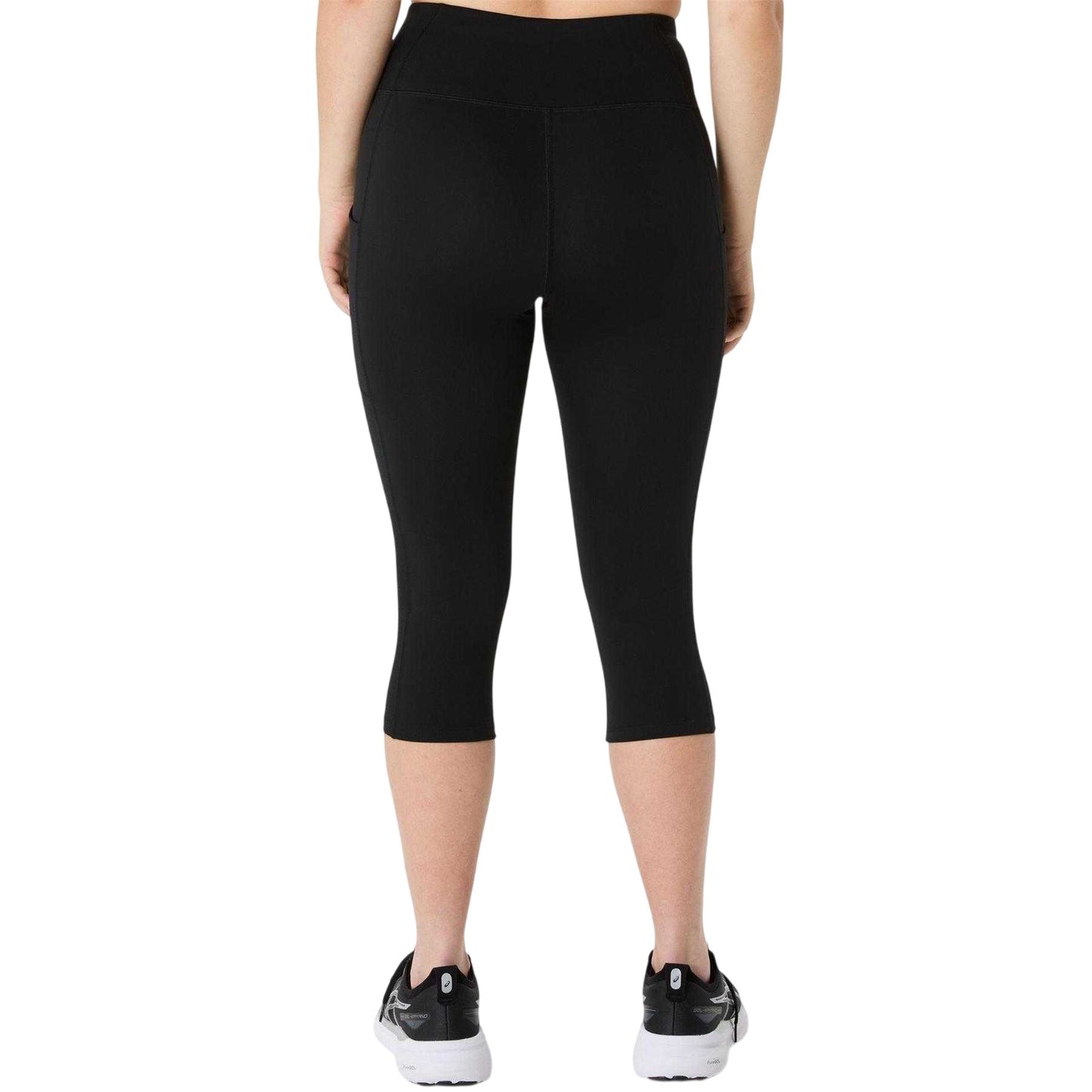 Black - Back - Asics Womens-Ladies Core Running Running Tights