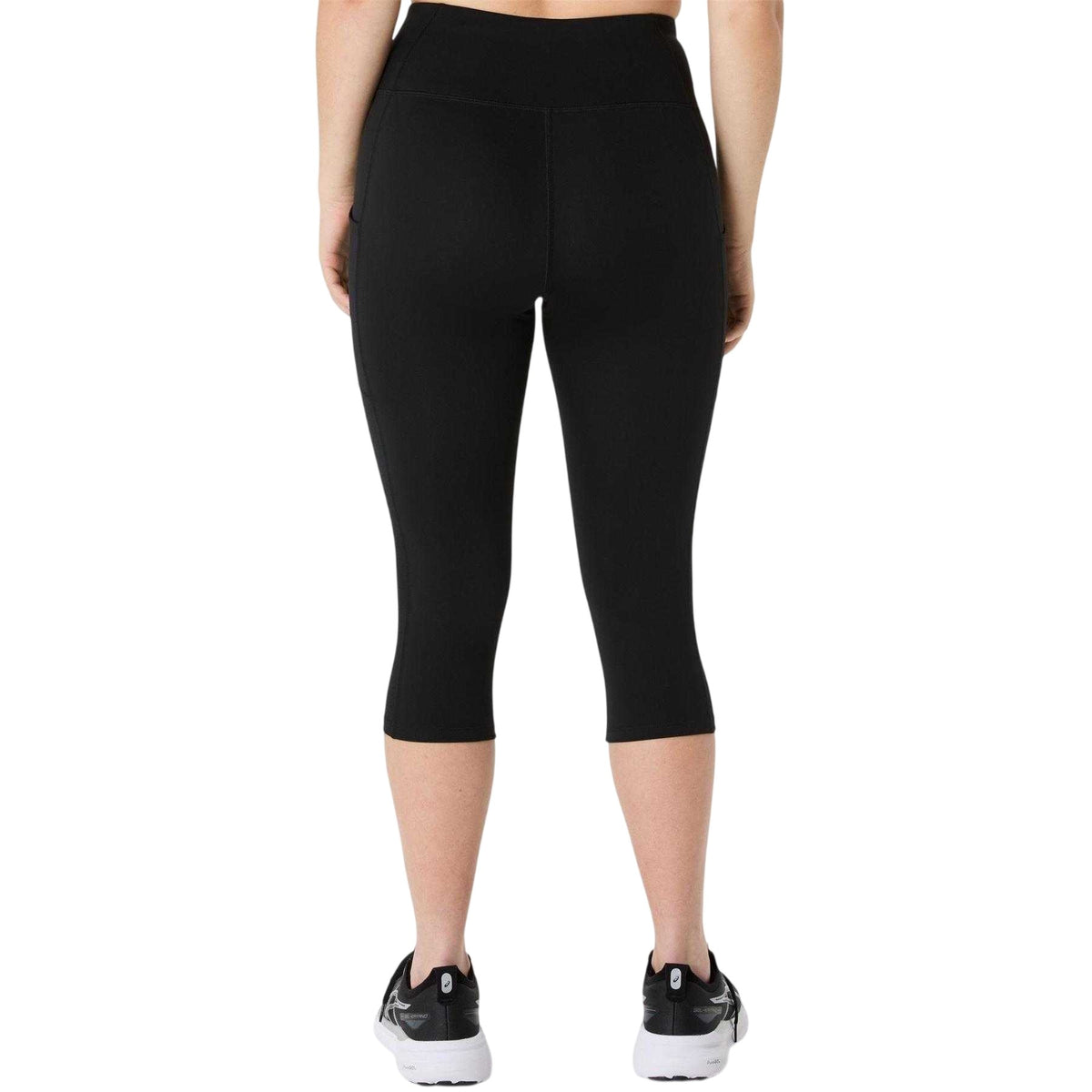 Black - Back - Asics Womens-Ladies Core Running Running Tights