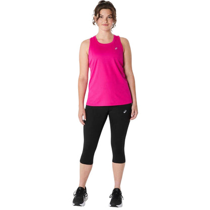 Black - Pack Shot - Asics Womens-Ladies Core Running Running Tights
