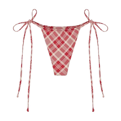 Red - Front - Frankies Bikinis Womens-Ladies X Bella Hadid Bikini Bottoms