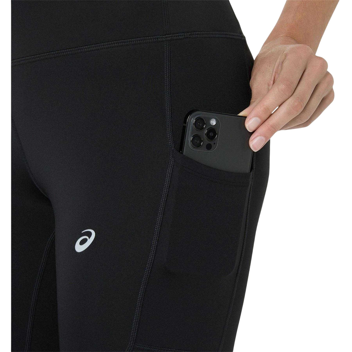 Black - Lifestyle - Asics Womens-Ladies Core Running Leggings