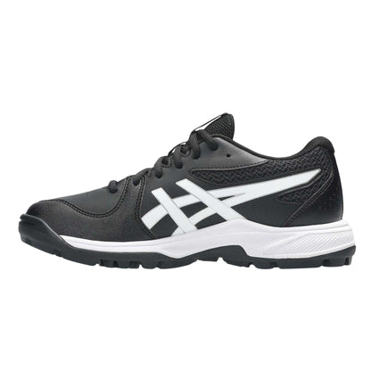 Black - Side - Asics Childrens-Kids Gel Peake 3 Hockey Shoes