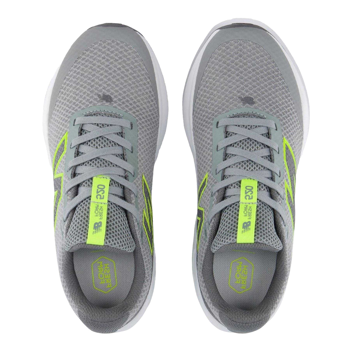 Grey-Volt - Back - New Balance Childrens-Kids 520 V9 Low Running Trainers