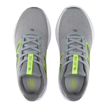 Grey-Volt - Back - New Balance Childrens-Kids 520 V9 Low Running Trainers